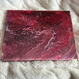 Fluid acrylic painting